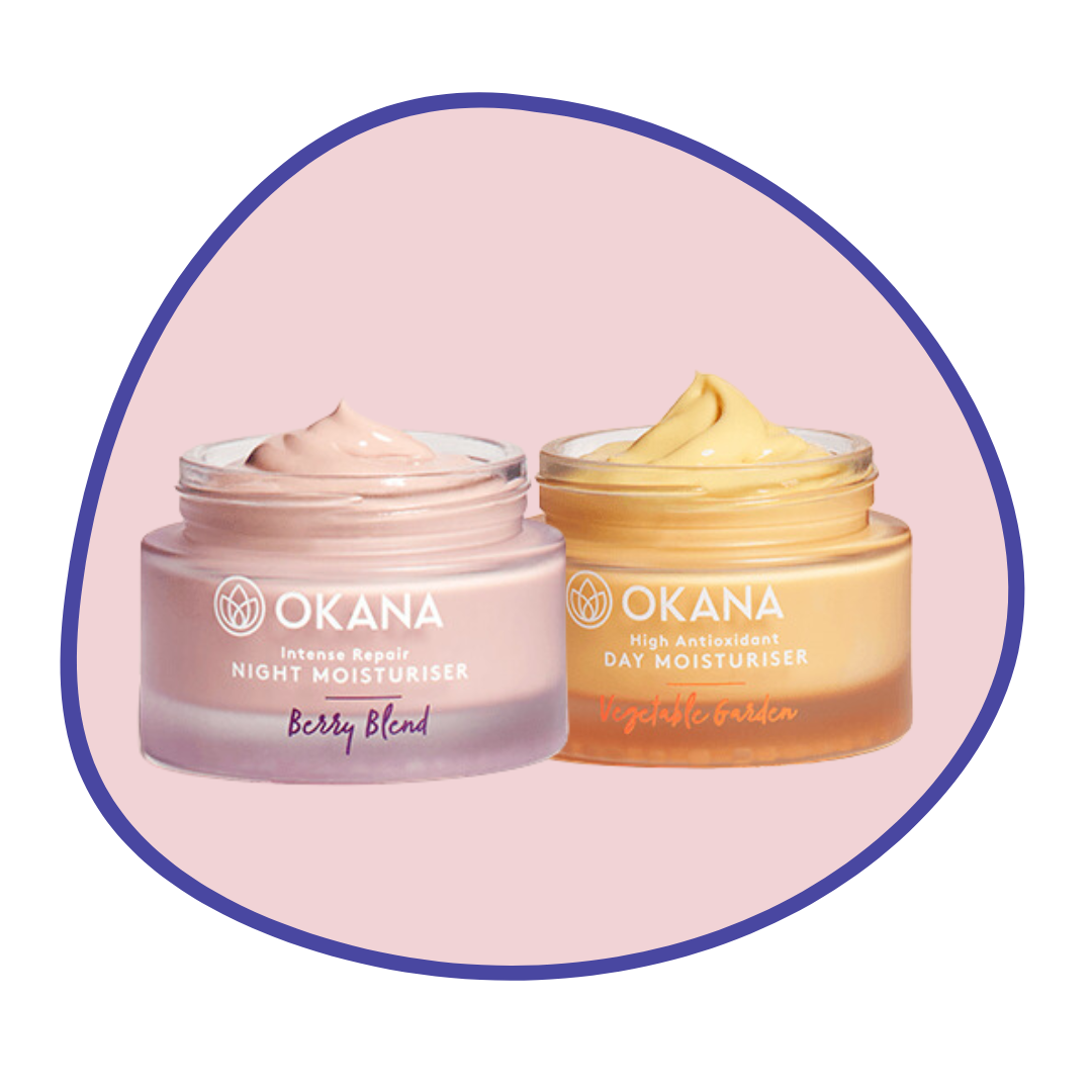 Vegetable Day Moisturiser + Berry Night Moisturiser