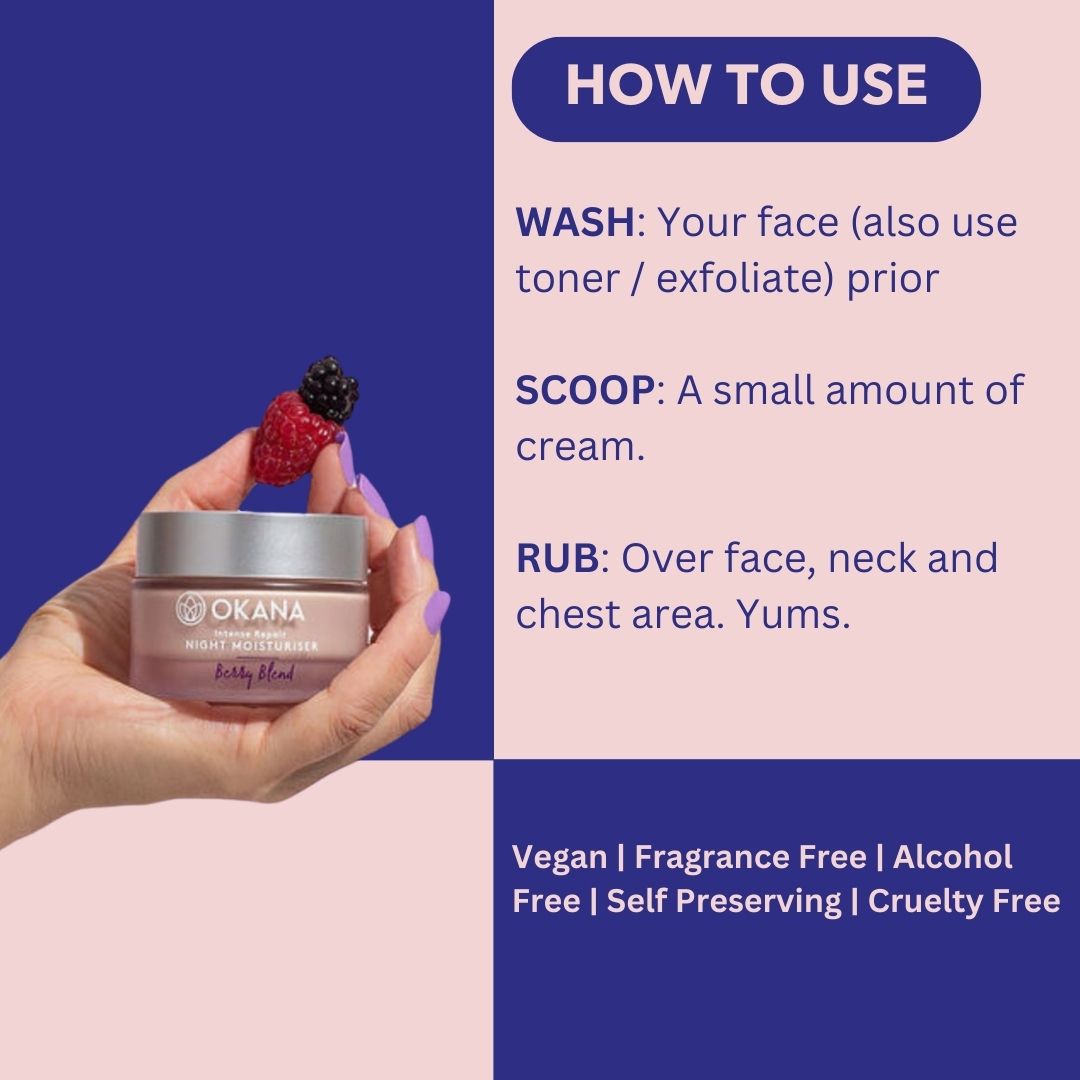 BERRY BLEND Night Moisturiser